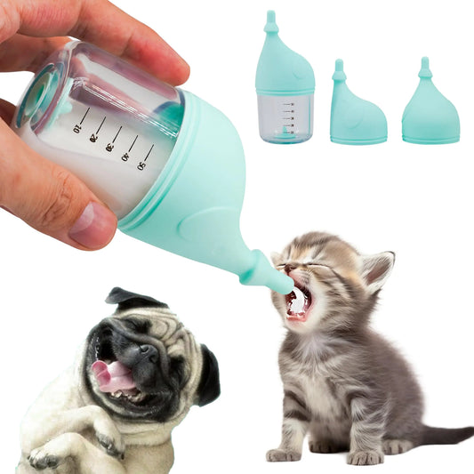 Petite Puppy Feeder 50ml - Cyan