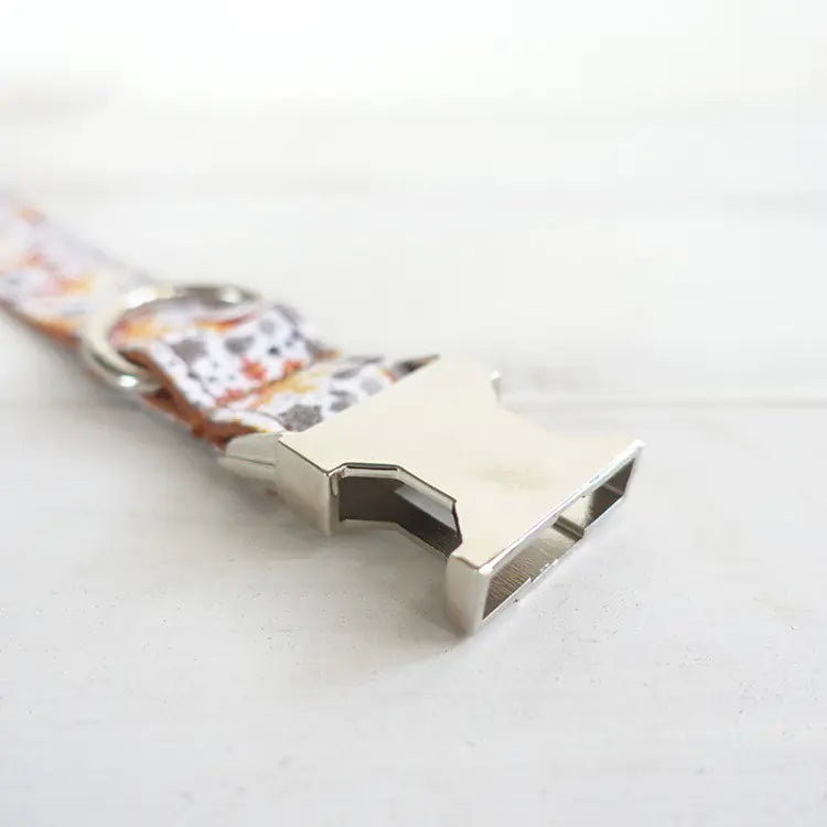 Golden Festive Pooch Collar - Luxe Handcrafted