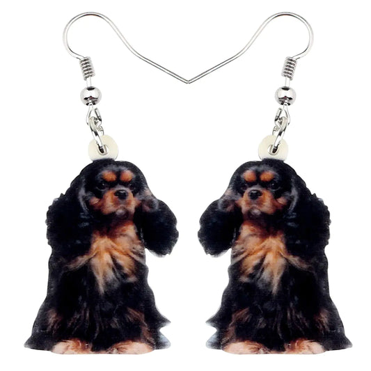 DOWAY Refined Pet-Inspired Dangle Earrings for Women