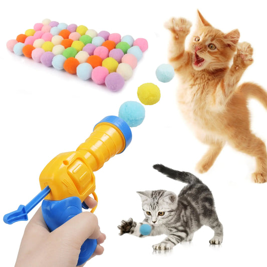 MeowMover Toy Set: Vibrant Balls for Playful Cats