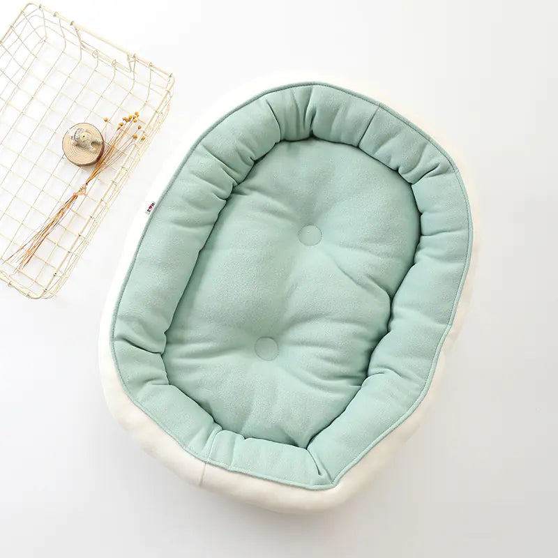 Stylish Cotton Velvet Dog & Cat Bed