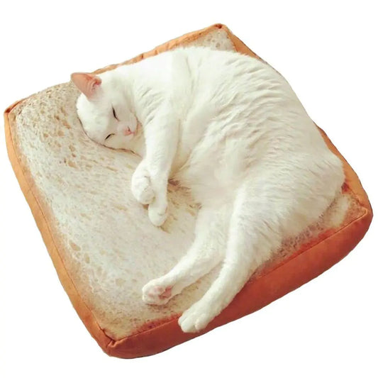 Luxury Toast-Shaped Pet Bed