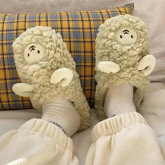 Adorable Cotton Footwear for Couples - Seasonal Snuggle