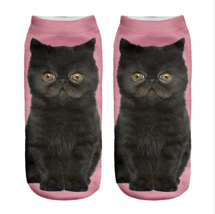 3D Printed Cat Socks with Unique Patterns