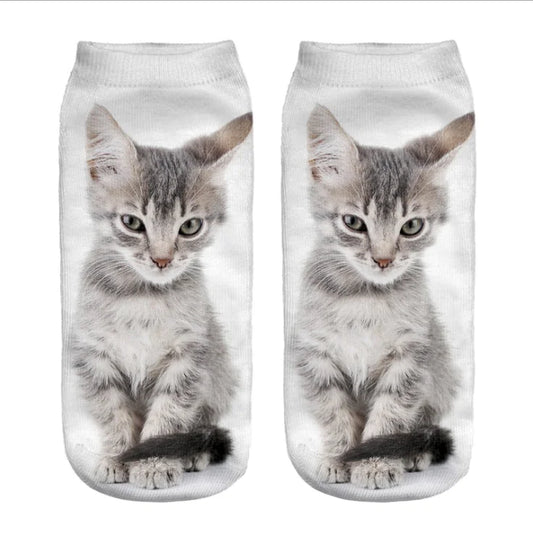 3D Printed Cat Socks with Unique Patterns