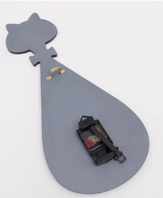 Cat Tail Clock - Stylish Cartoon Wall Clock for Home