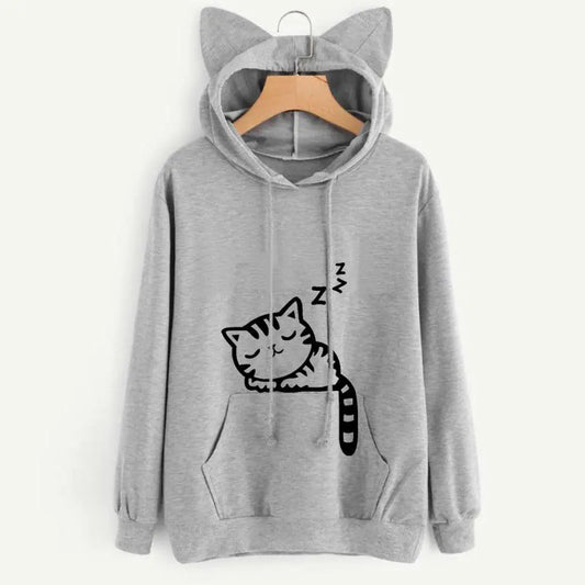 Adorable Cat Ear Hoodie