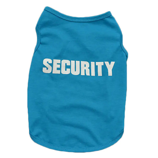 Pure Color Cotton Dog Vest Pet Clothing