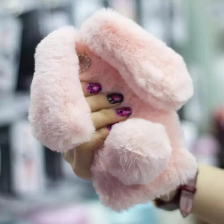 Adorable Rabbit Cushion iPhone Cases