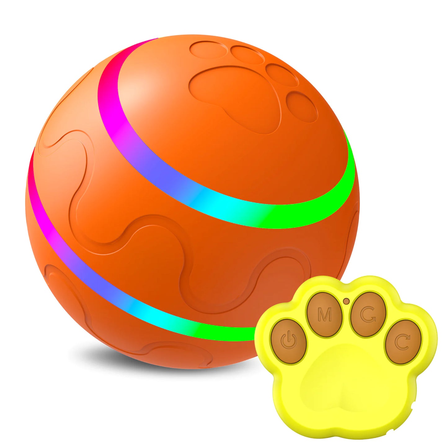 FunSphere Deluxe Cat Toy: Intelligent USB-Powered Play Ball