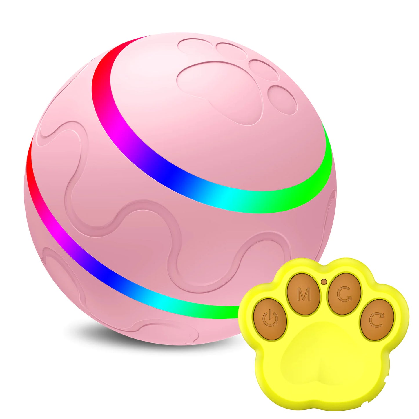 FunSphere Deluxe Cat Toy: Intelligent USB-Powered Play Ball