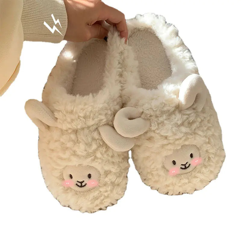 Adorable Cotton Footwear for Couples - Seasonal Snuggle