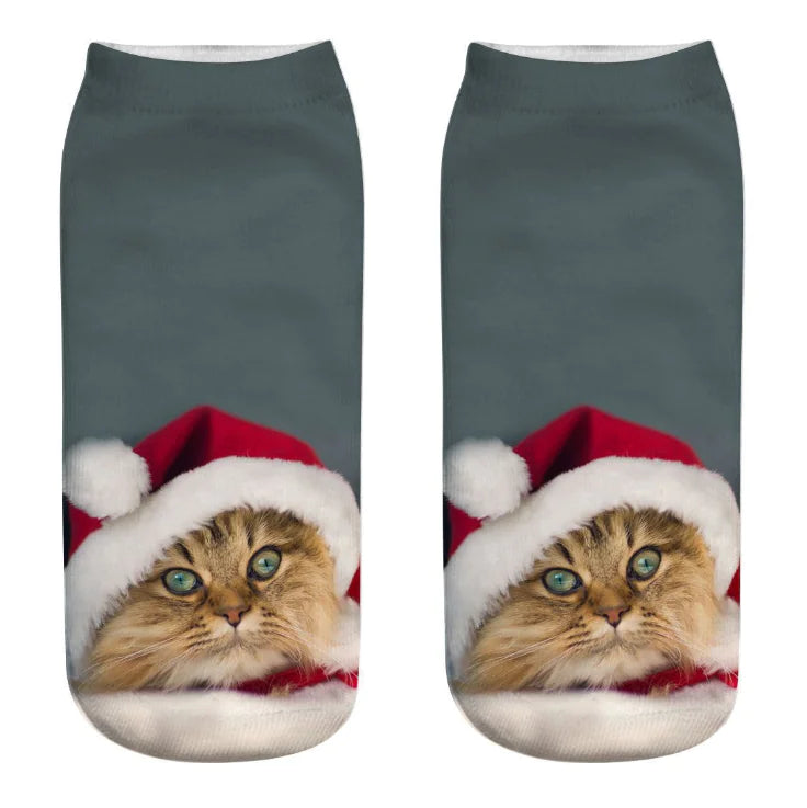 3D Printed Cat Socks with Unique Patterns