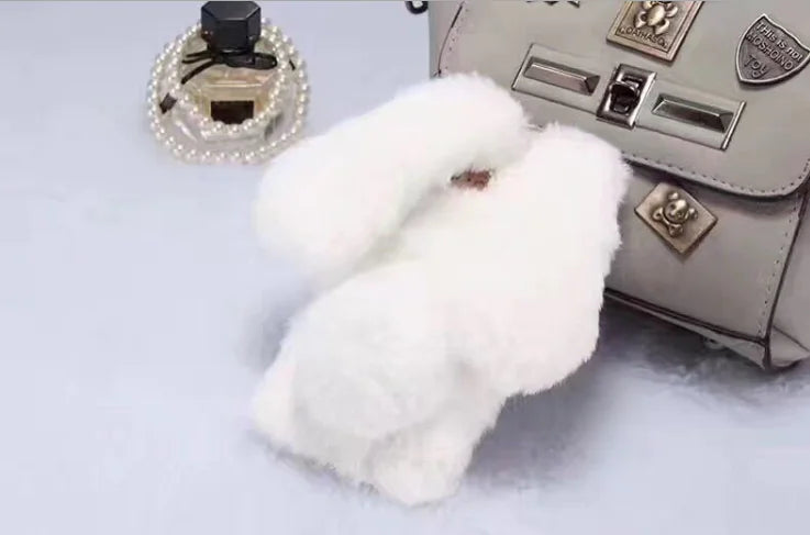Adorable Rabbit Cushion iPhone Cases