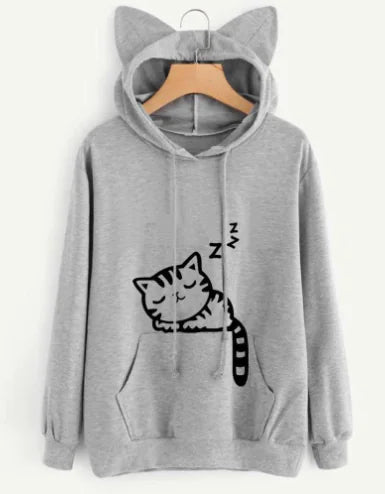 Adorable Cat Ear Hoodie