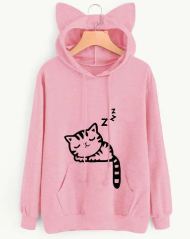 Adorable Cat Ear Hoodie