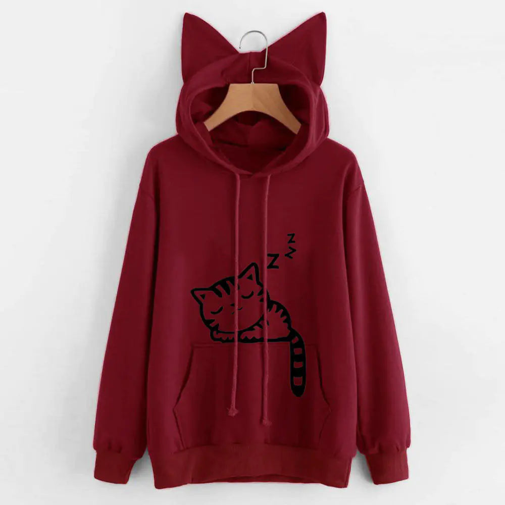 Adorable Cat Ear Hoodie