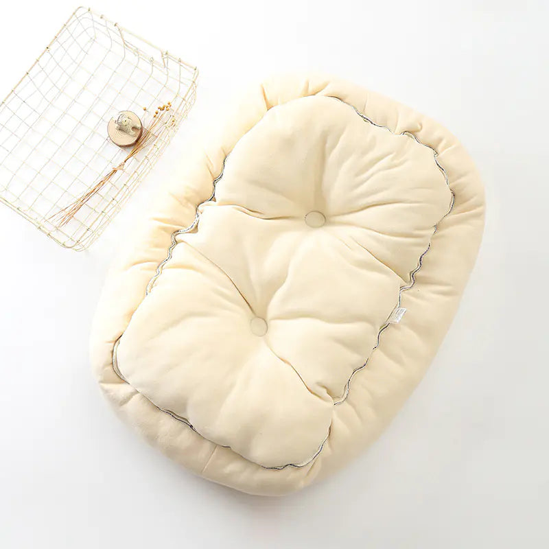 Stylish Cotton Velvet Dog & Cat Bed