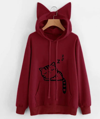 Adorable Cat Ear Hoodie